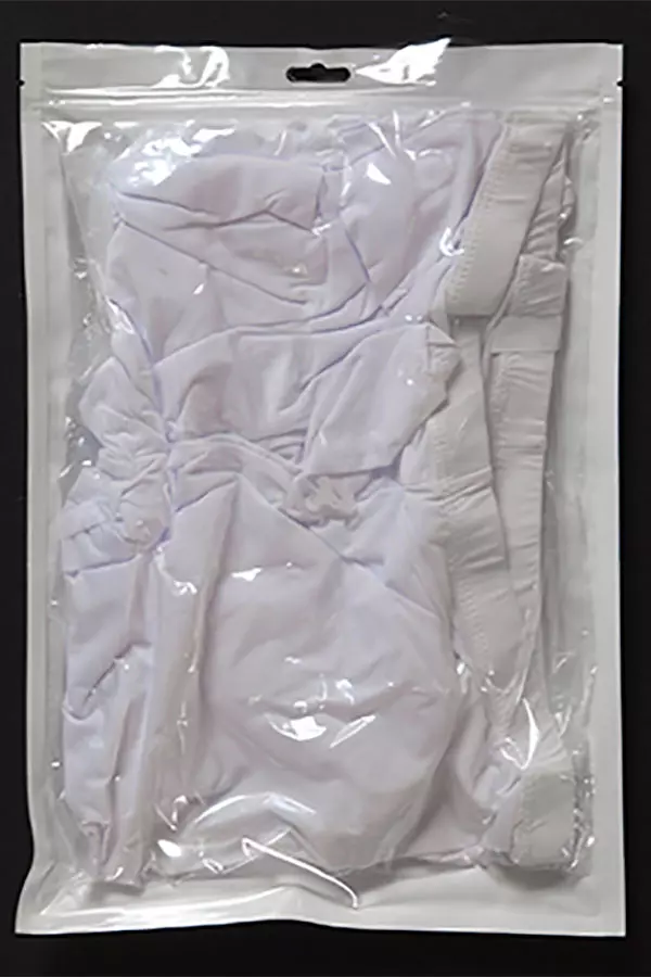 Männerleggings aus Milchseide, weiß