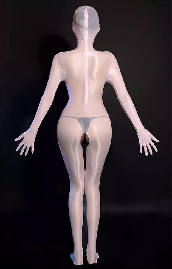 Encasement Ganzkörperstrumpfhose Bodysuit von hinten