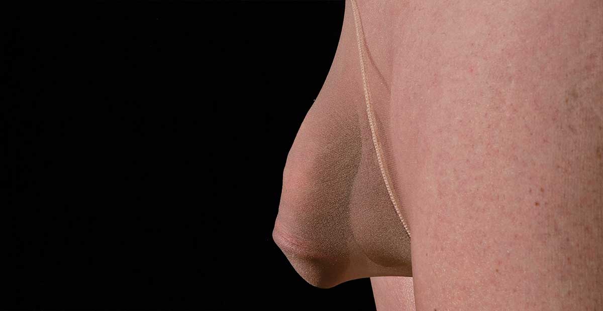 Mit-speziellem-Zwickel Männerstrumpfhose mit speziellem Zwickel